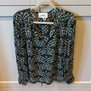 ba&sh Multicolor Patterned Blouse